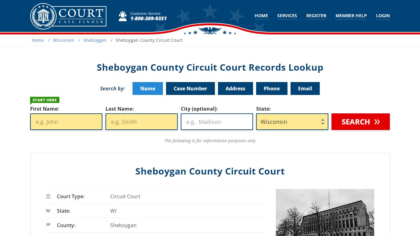 Sheboygan County Circuit Court Records Lookup